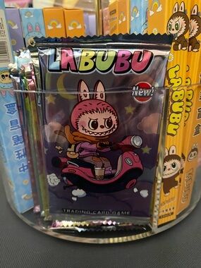LABUBU Purple Character Trading Card Game Pack(4 for $25)